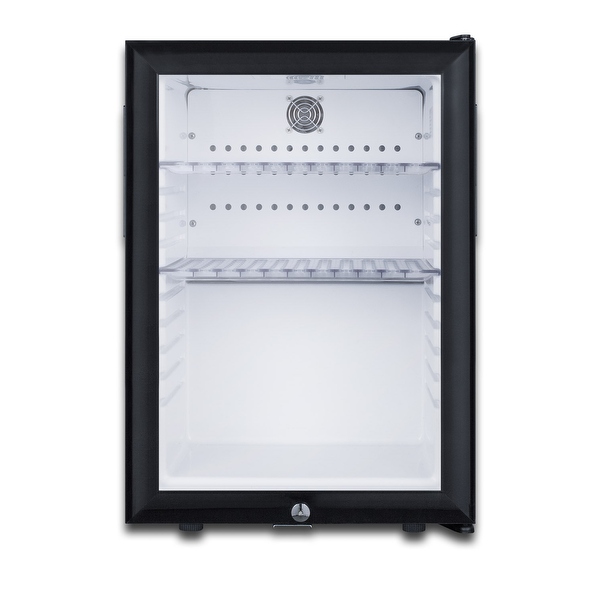 Summit 16 Inch Wide 1.2 Cu. Ft. Compact Refrigerator with Locking - Black -  Bed Bath & Beyond - 31768338